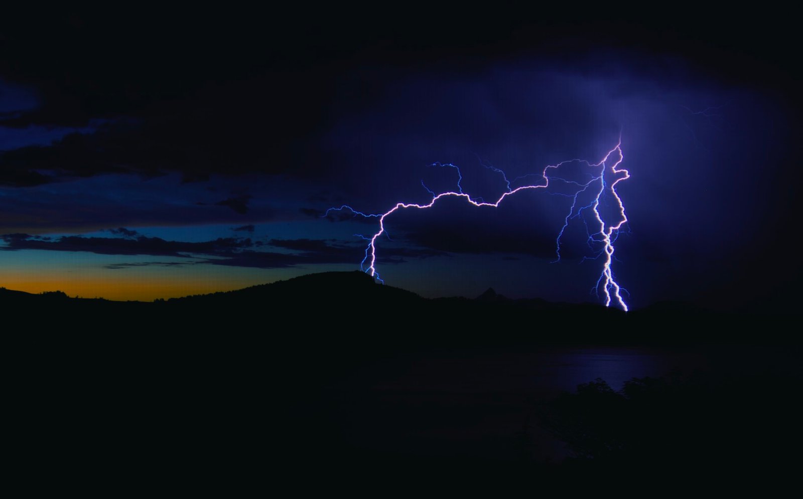 Storm over Crater Lake